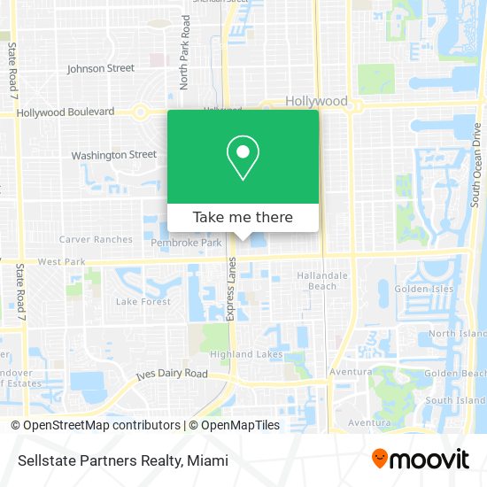 Sellstate Partners Realty map