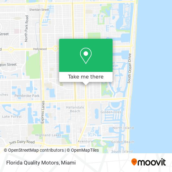 Mapa de Florida Quality Motors