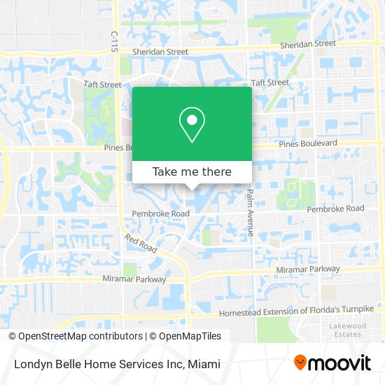 Londyn Belle Home Services Inc map