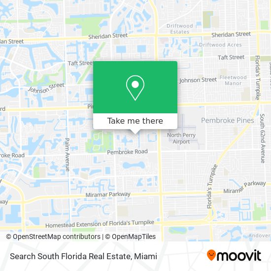 Mapa de Search South Florida Real Estate