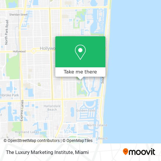 The Luxury Marketing Institute map