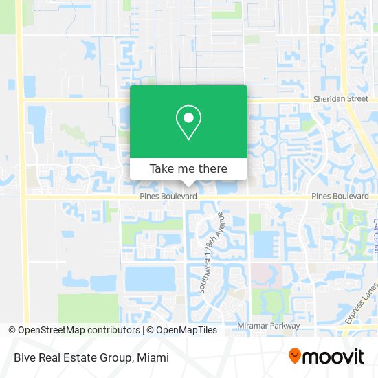 Blve Real Estate Group map