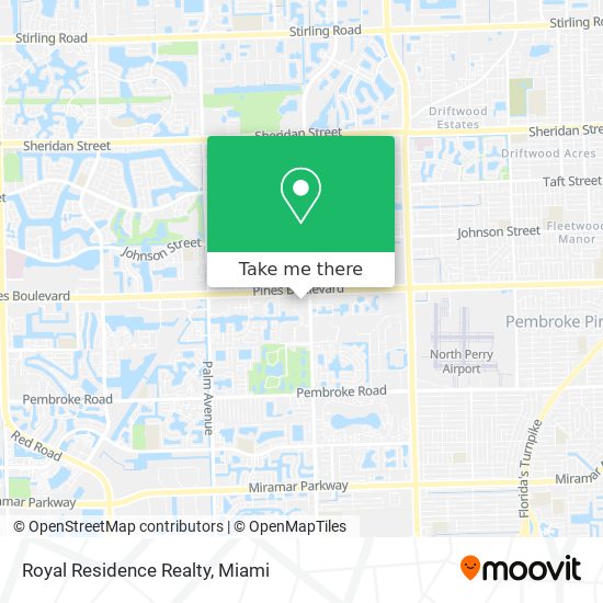 Mapa de Royal Residence Realty