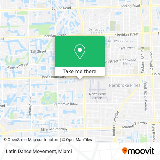 Latin Dance Movement map