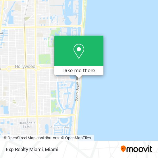 Mapa de Exp Realty Miami