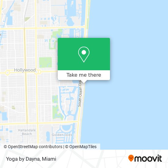 Yoga by Dayna map