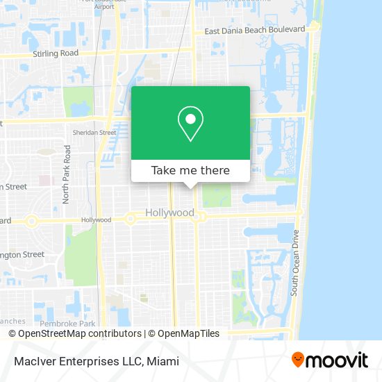Mapa de MacIver Enterprises LLC
