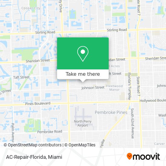 AC-Repair-Florida map