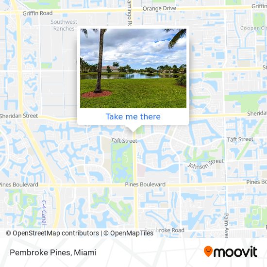 Mapa de Pembroke Pines