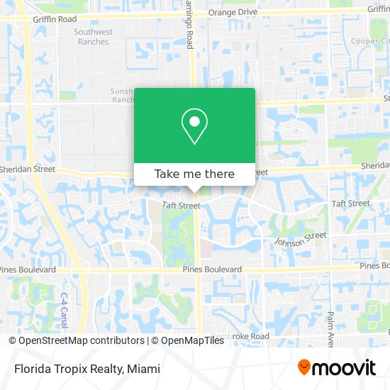 Mapa de Florida Tropix Realty