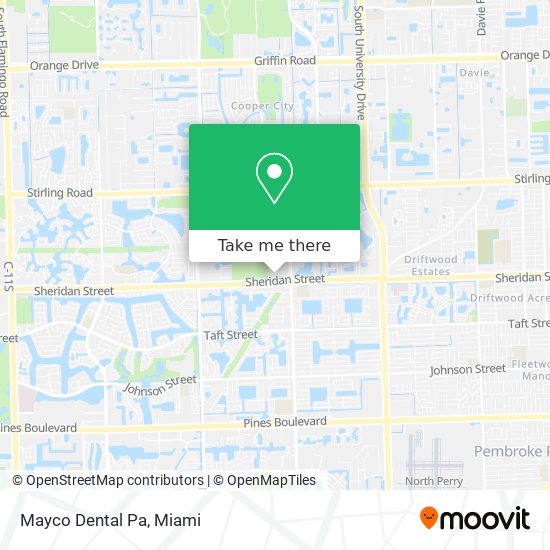 Mayco Dental Pa map