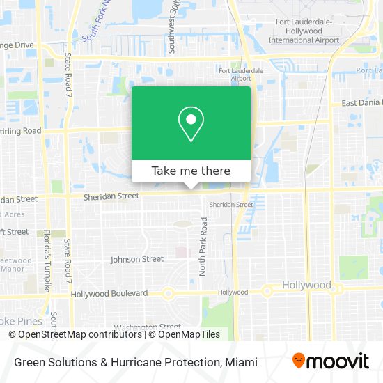 Green Solutions & Hurricane Protection map