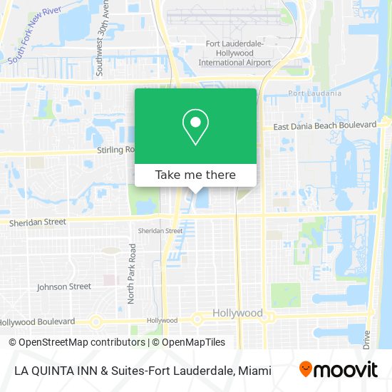 LA QUINTA INN & Suites-Fort Lauderdale map