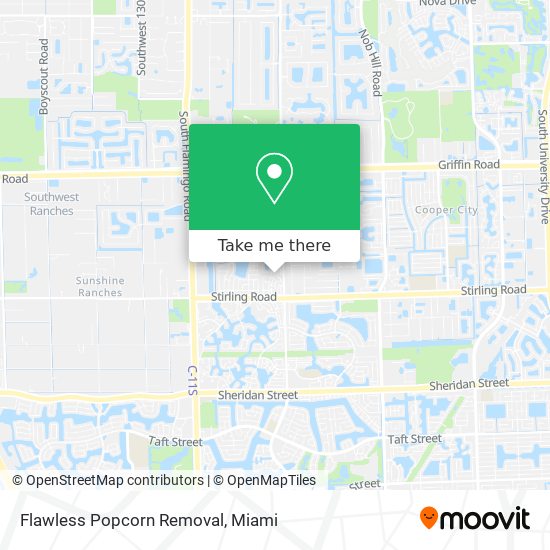 Flawless Popcorn Removal map