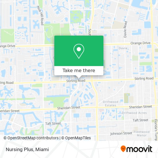 Nursing Plus map