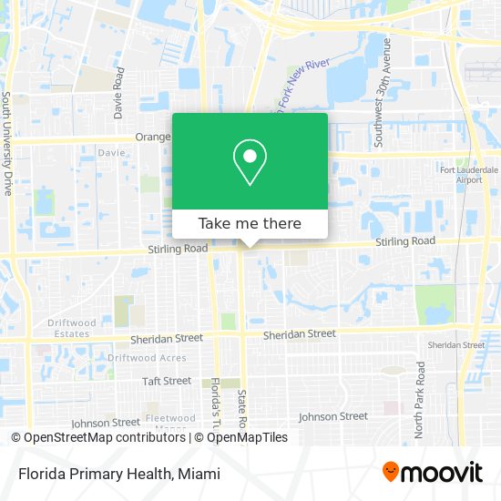 Mapa de Florida Primary Health