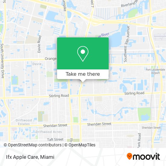 Ifx Apple Care map