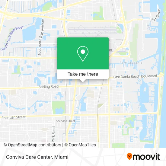 Conviva Care Center map