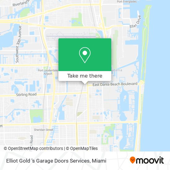 Mapa de Elliot Gold 's Garage Doors Services