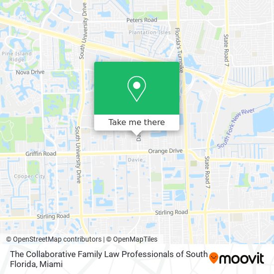 Mapa de The Collaborative Family Law Professionals of South Florida