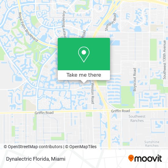 Mapa de Dynalectric Florida