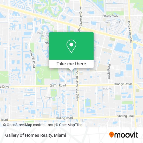 Gallery of Homes Realty map