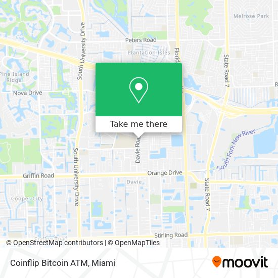 Mapa de Coinflip Bitcoin ATM