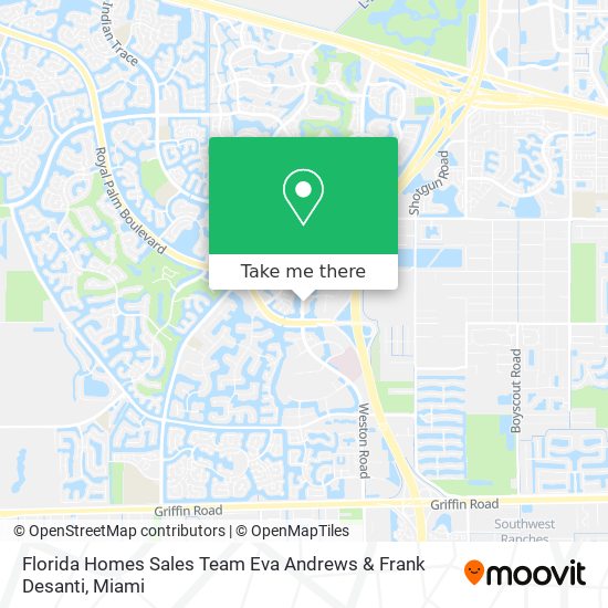 Florida Homes Sales Team Eva Andrews & Frank Desanti map