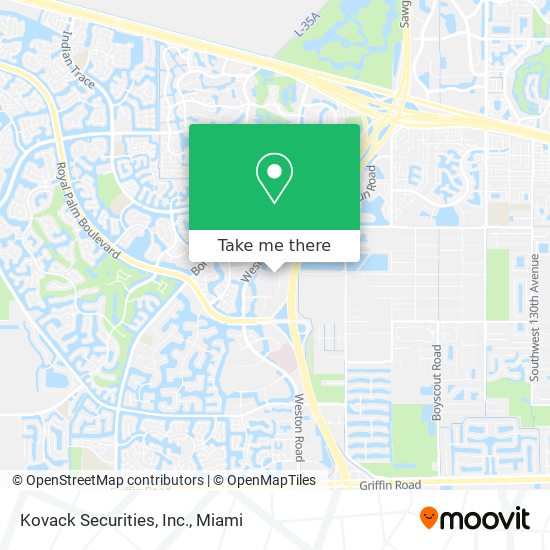 Kovack Securities, Inc. map