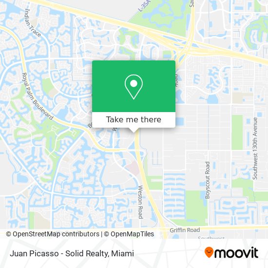 Mapa de Juan Picasso - Solid Realty