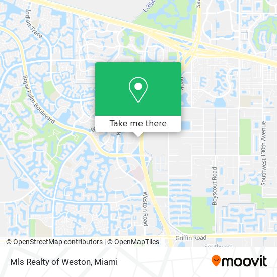 Mapa de Mls Realty of Weston