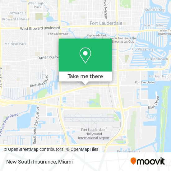 New South Insurance map