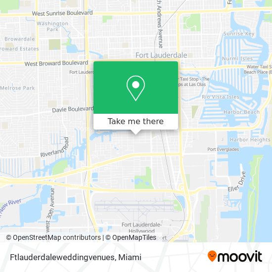 Ftlauderdaleweddingvenues map