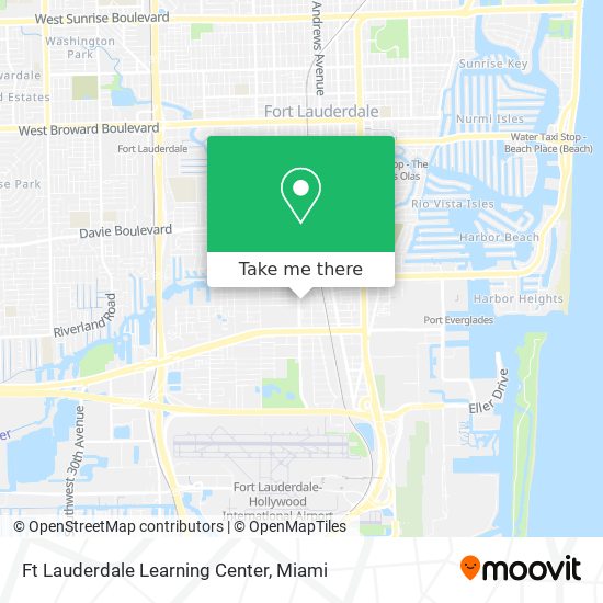 Ft Lauderdale Learning Center map