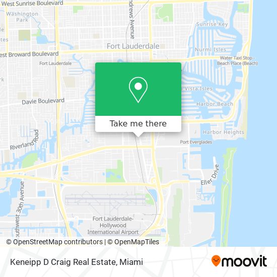 Keneipp D Craig Real Estate map