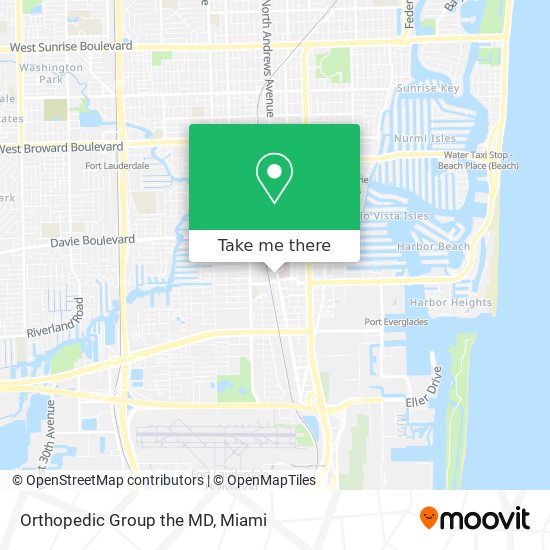 Mapa de Orthopedic Group the MD