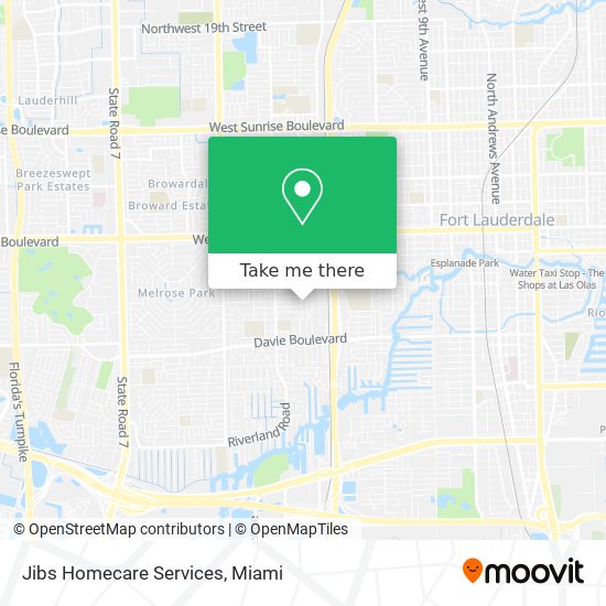 Jibs Homecare Services map