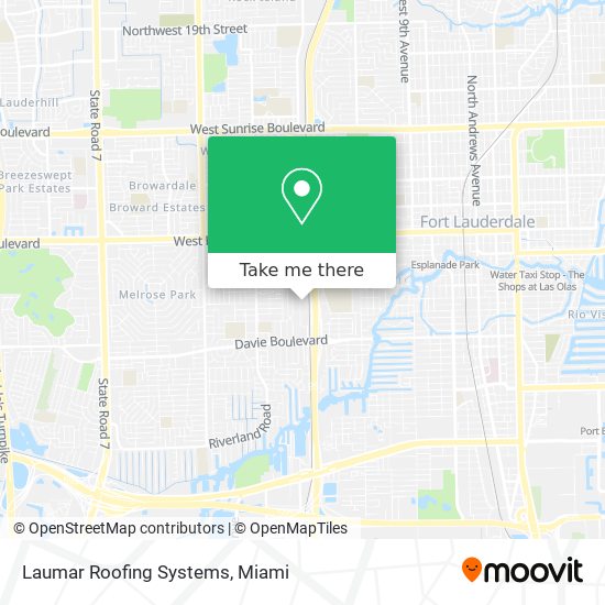 Mapa de Laumar Roofing Systems