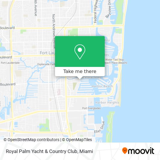 Mapa de Royal Palm Yacht & Country Club