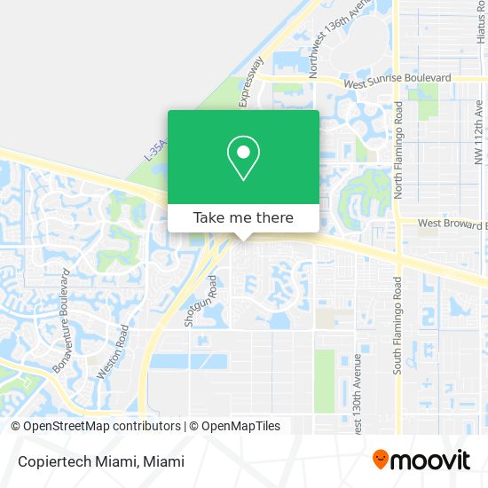 Copiertech Miami map