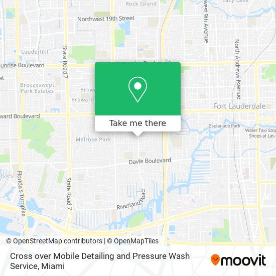 Cross over Mobile Detailing and Pressure Wash Service map