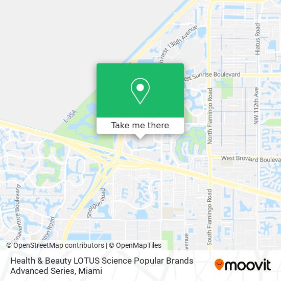 Health & Beauty LOTUS Science Popular Brands Advanced Series map