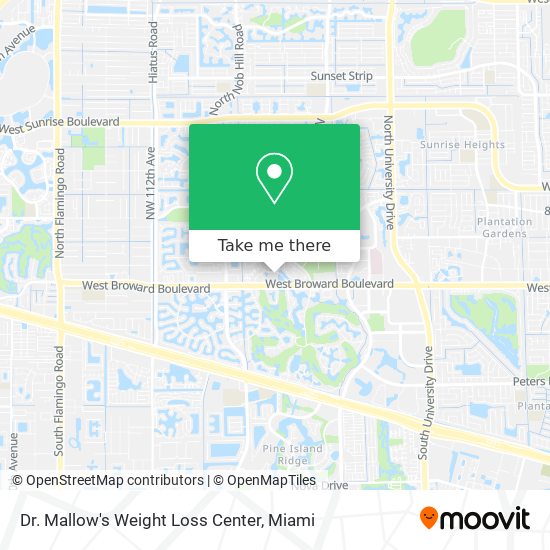 Dr. Mallow's Weight Loss Center map