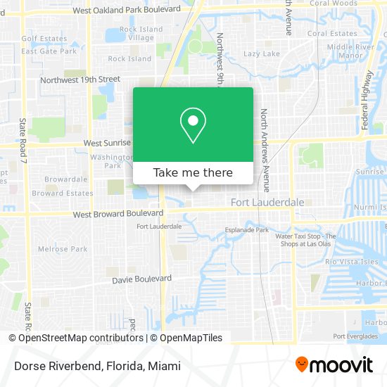 Mapa de Dorse Riverbend, Florida