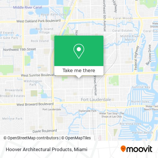 Mapa de Hoover Architectural Products