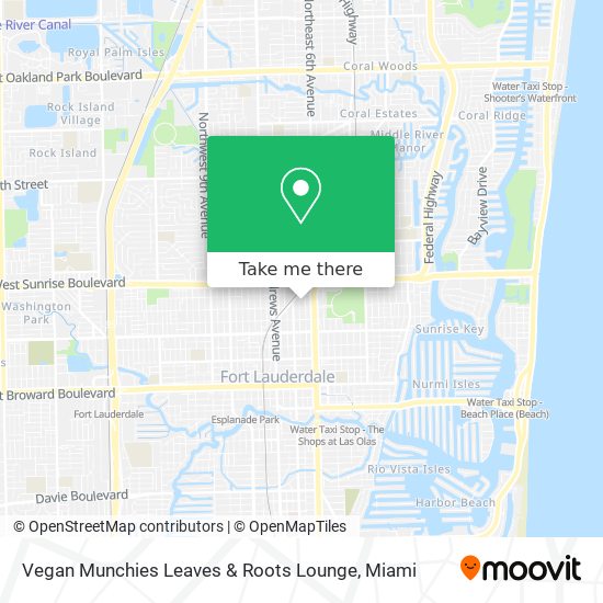 Vegan Munchies Leaves & Roots Lounge map