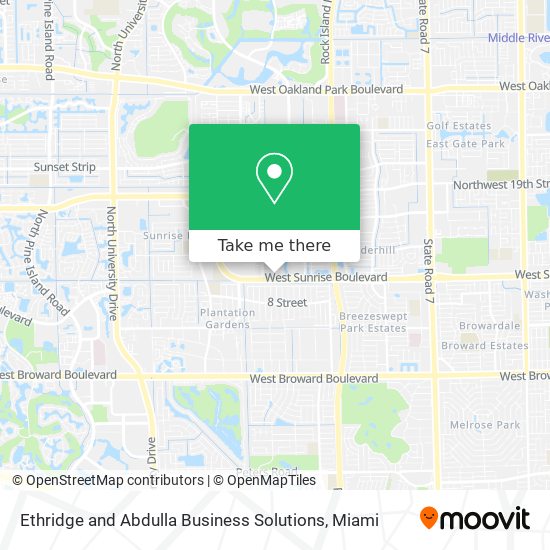 Ethridge and Abdulla Business Solutions map