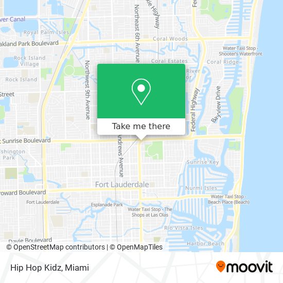 Hip Hop Kidz map