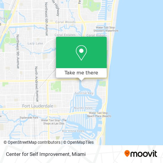 Mapa de Center for Self Improvement