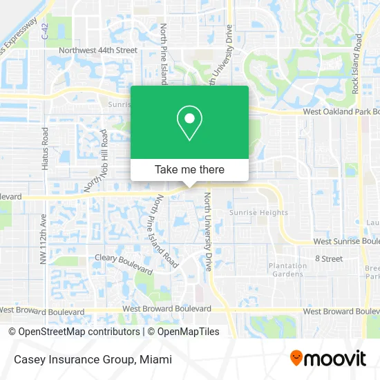 Casey Insurance Group map